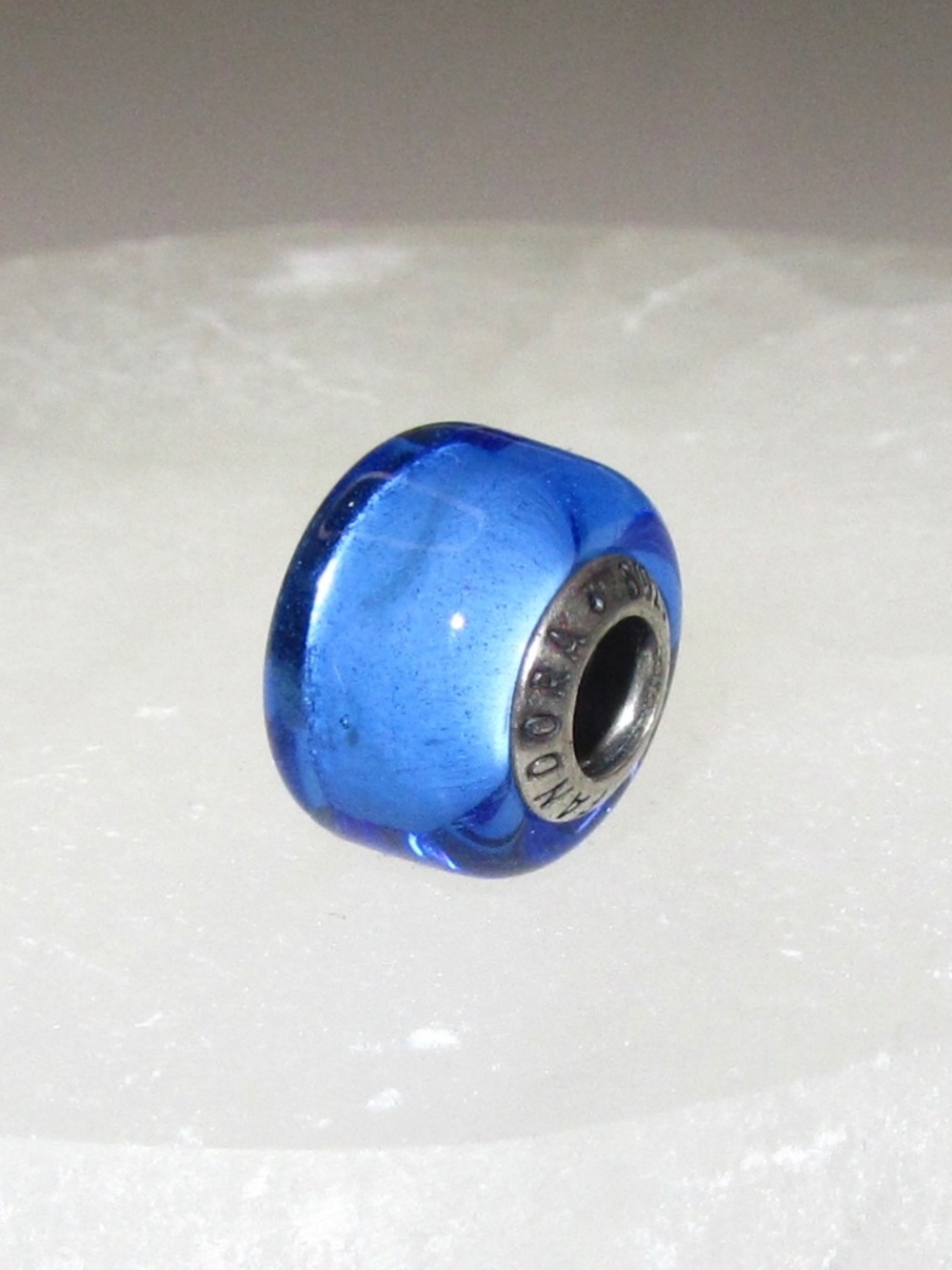 Pandora Blue Mini Murano Glass Charm